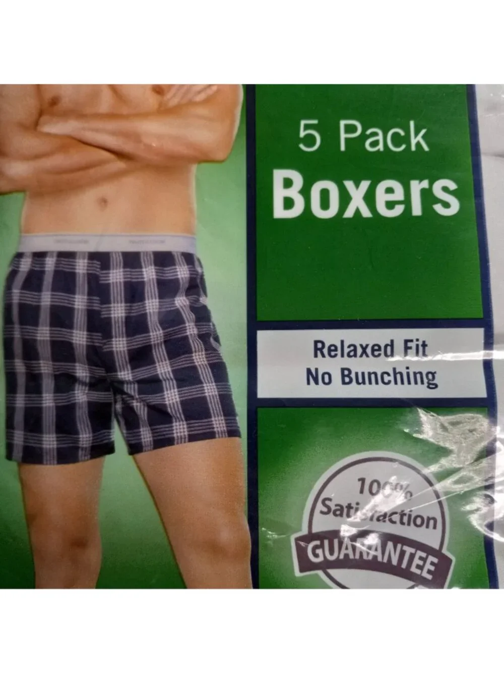 Fruit Of The Loom Size S 28-30 Boxers Mens 5-Pack White Relaxed Fit NEW